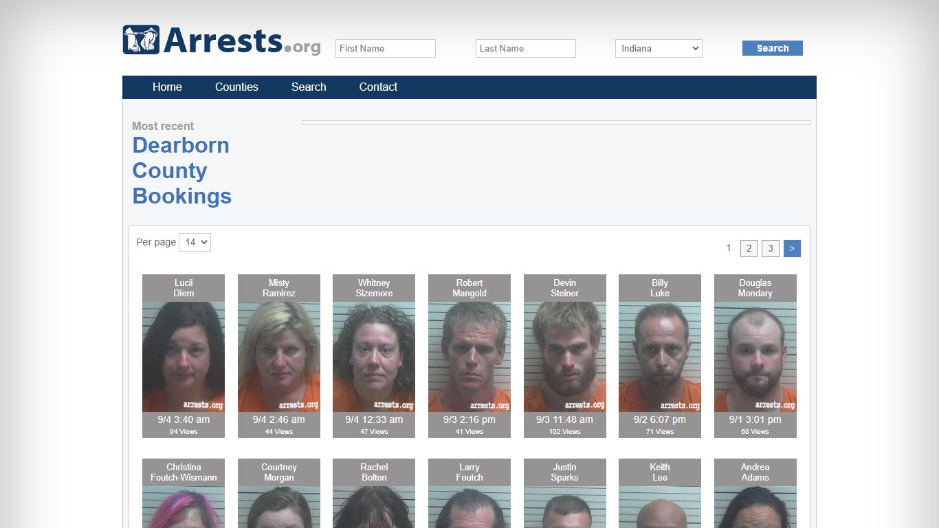 Dearborn County Arrests and Inmate Search